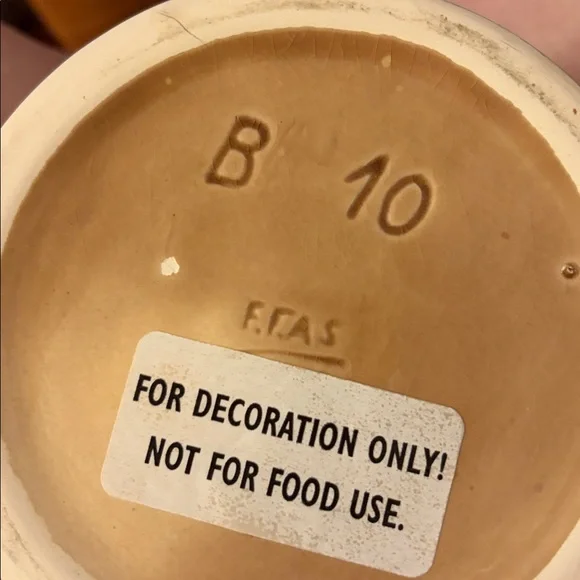 Antique French Art Nouveau Majolica Pitcher. - Picture 5 of 5